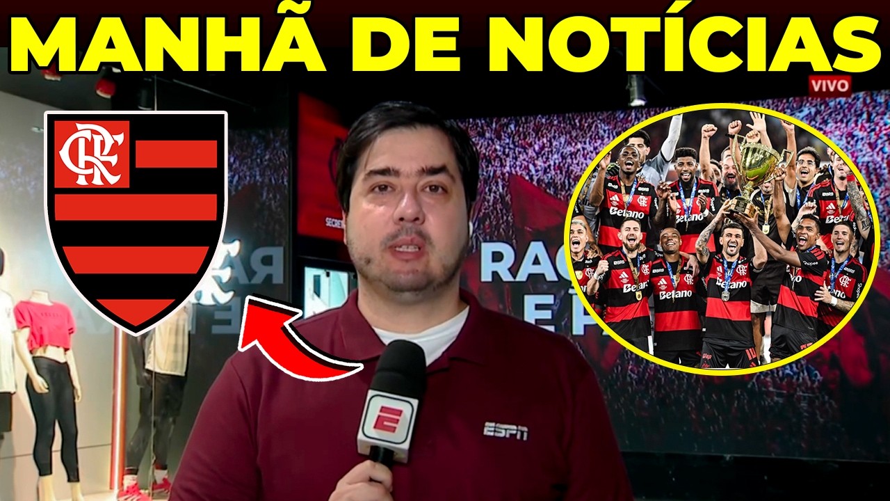 AGORA! MANHÃ DE INFORMAÇÕES NO FLAMENGO ! ! PEDRO HENRIQUE TROUXE INFORMAÇÕES IMPORTANTES DO MENGÃO