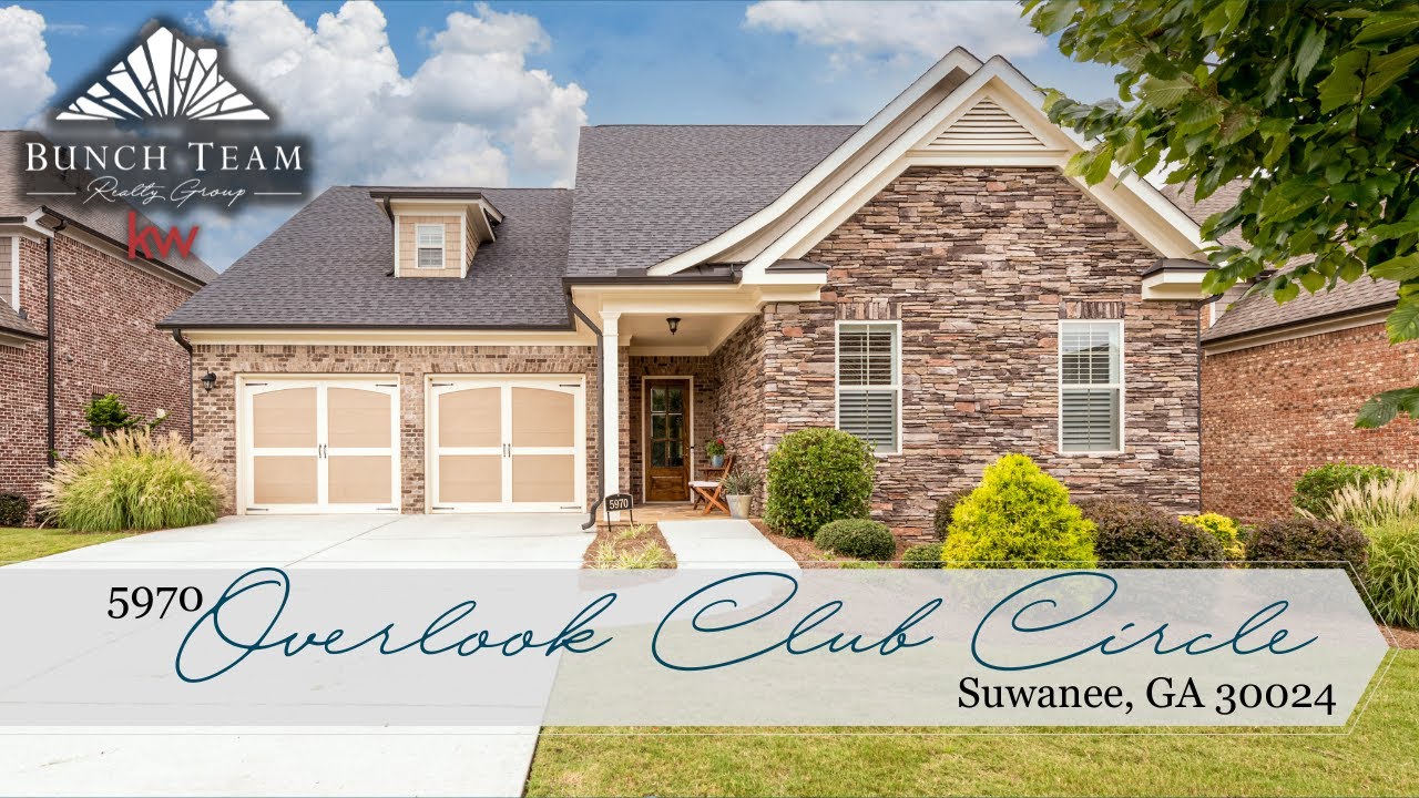 Luxury 55+ Community Home | 5970 Overlook Club Circle Suwanee GA 30024