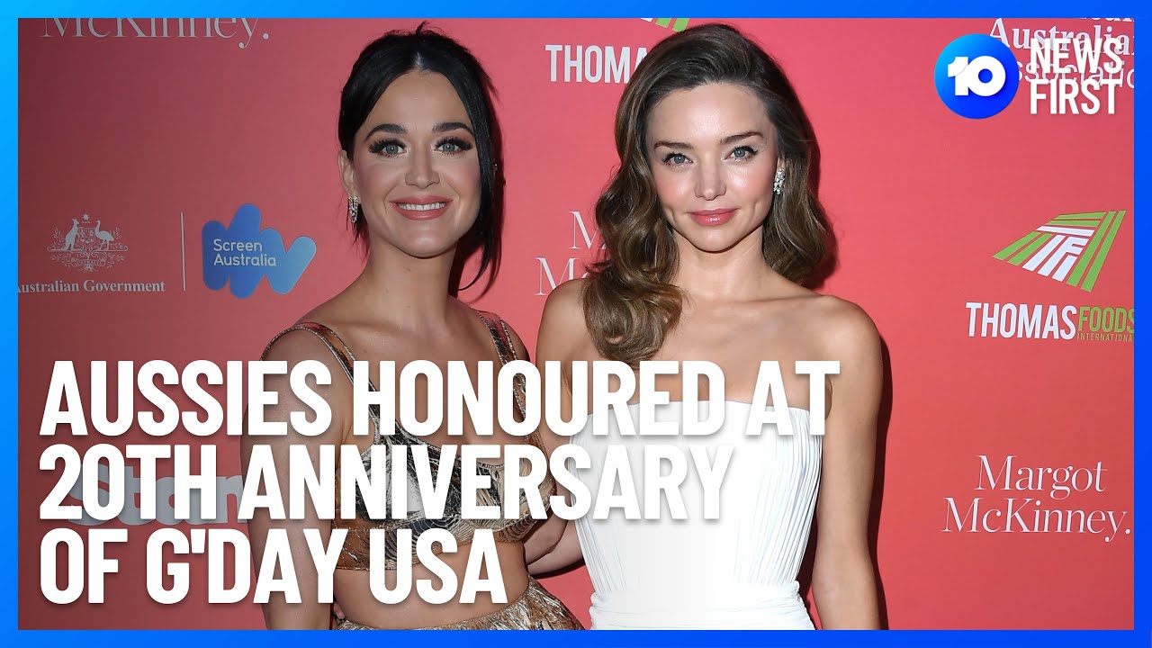 Aussies Stars Honoured On 20th Anniversary Of G'Day USAl 10 News First