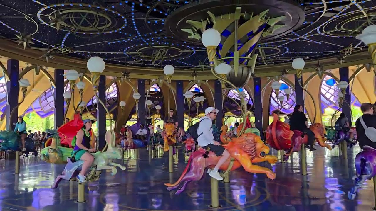 Epic Universe Grand Opening Day Constellation Carousel 2