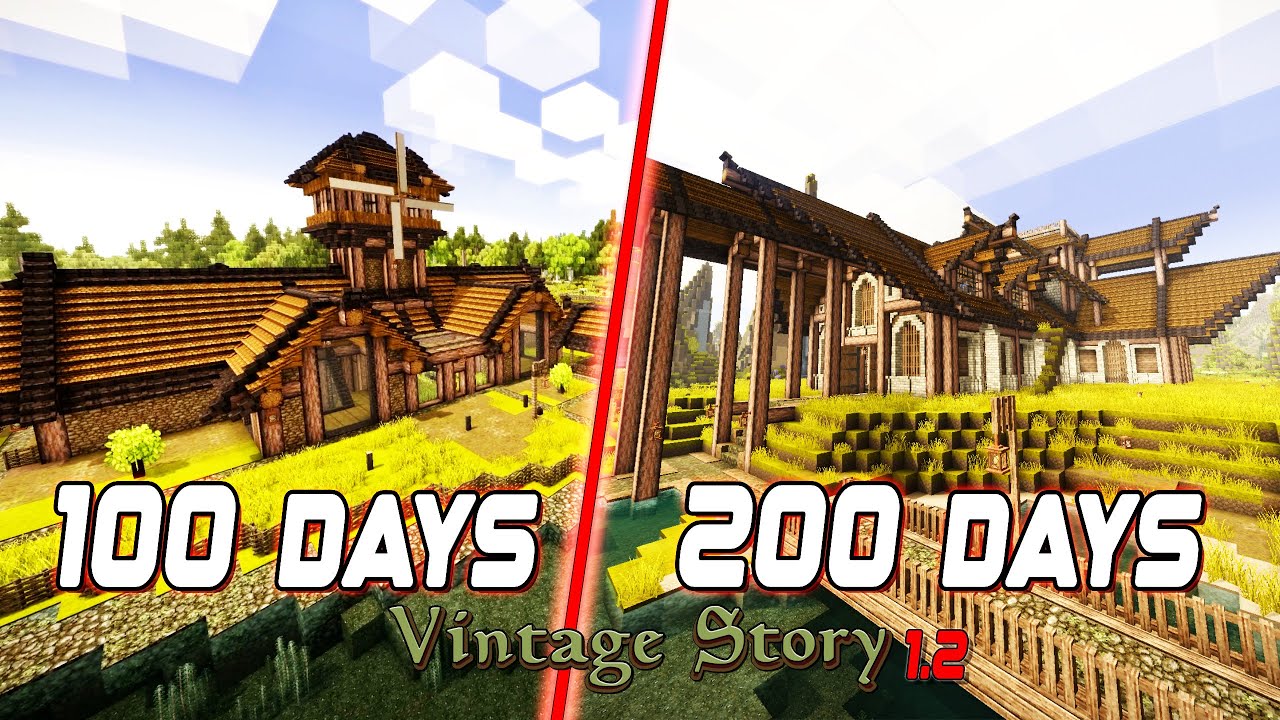 I Spent 200 DAYS In Vintage Story 