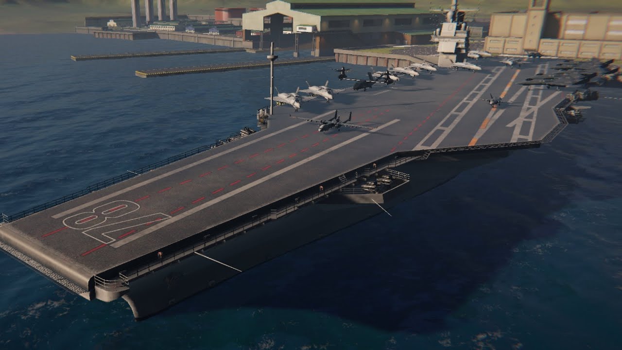 No bomber? no problem USS Gerald R. Ford in action Modern Warships