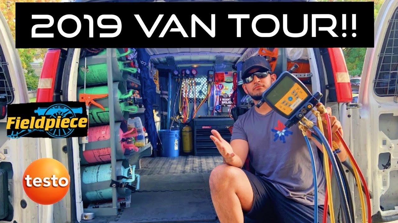 HVAC VAN TOUR !!!!!