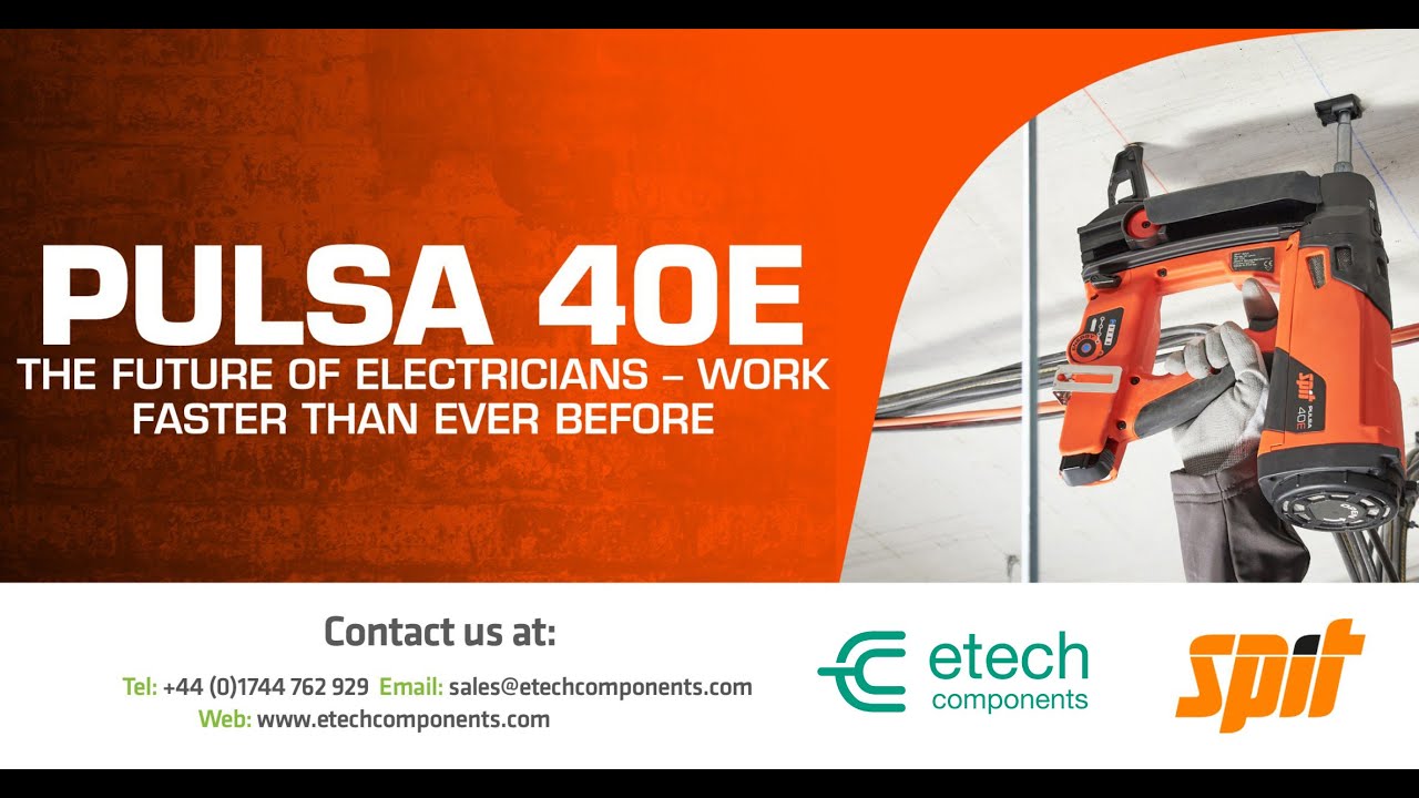 ITW Spit Pulsa 40E Cordless Gas Nailer: How to use