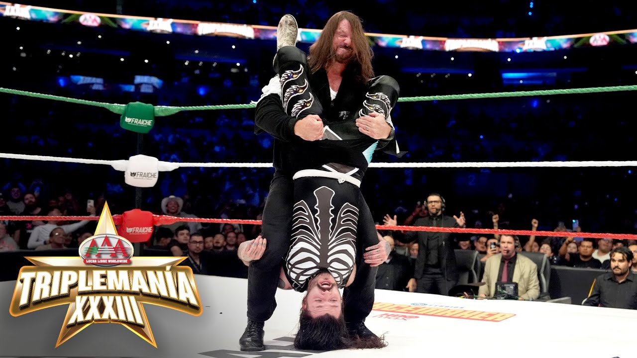 AJ Styles costs Dominik Mysterio chance to win AAA Mega Title: Tripleman&iacute;a XXXIII highlights