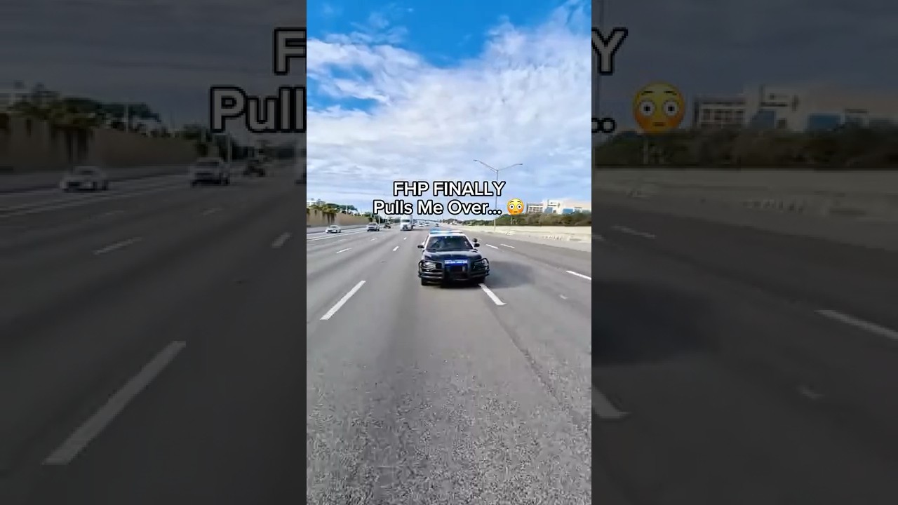 FHP FINALLY Pulled Me Over 😩 #bmw #automobile #police #cops #policechase #bmwm #viral