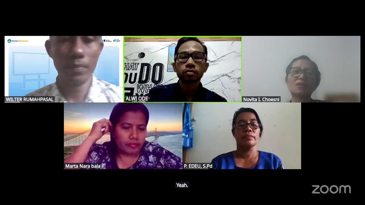 Webinar MGMP Matematika SMA Provinsi Maluku Seri 1