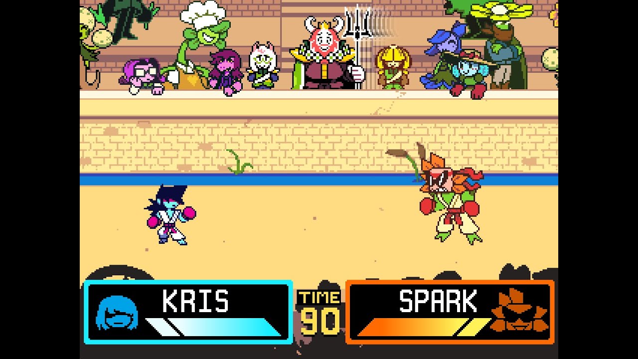 VS Spark the Brave || Renato's Deltarune Chapter 5 Cutscene Animation