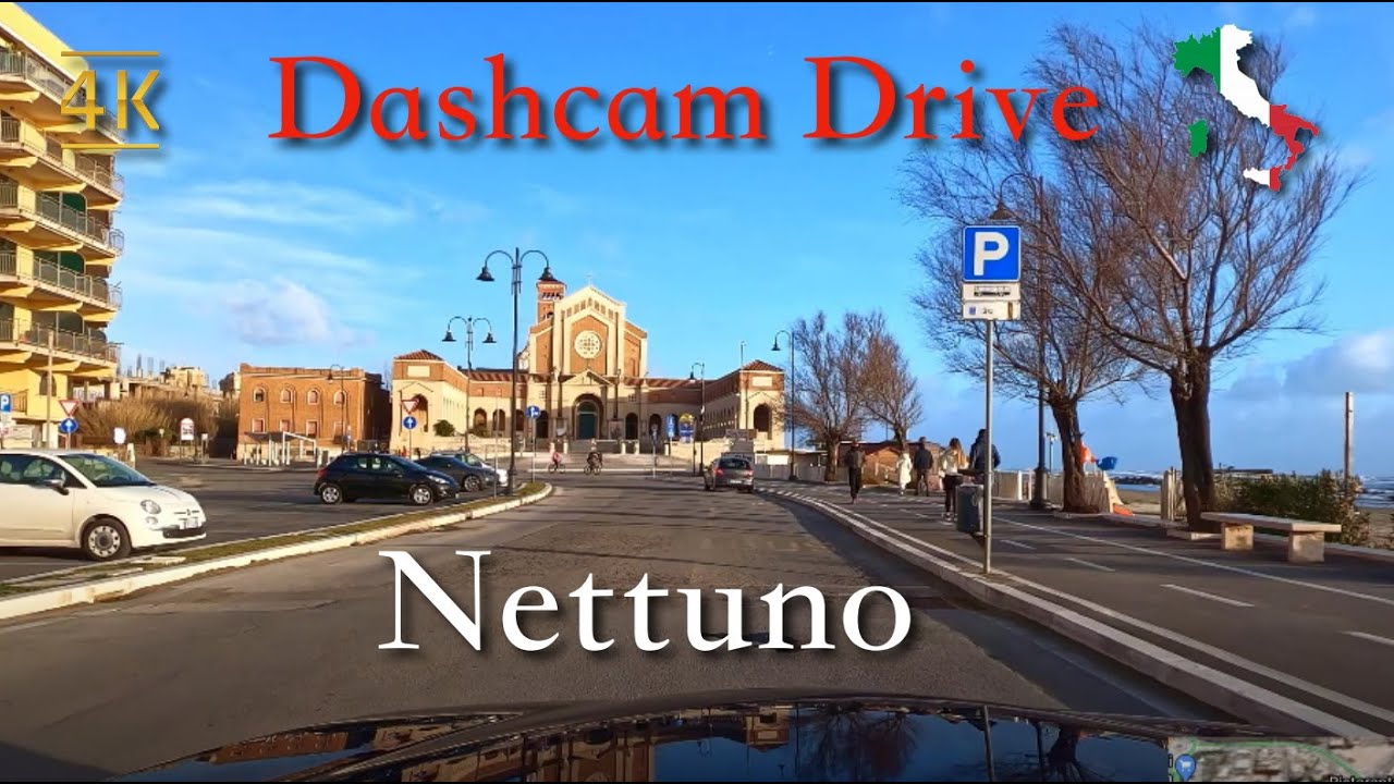 Nettuno | City Drive, Italy - January 2021 | 16:30 | 🌞