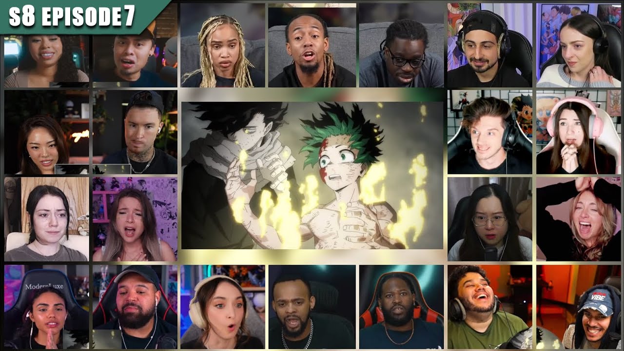 [Full Episode] My Hero Academia Season 8 Episode 7 Reaction Mashup | 僕のヒーローアカデミア