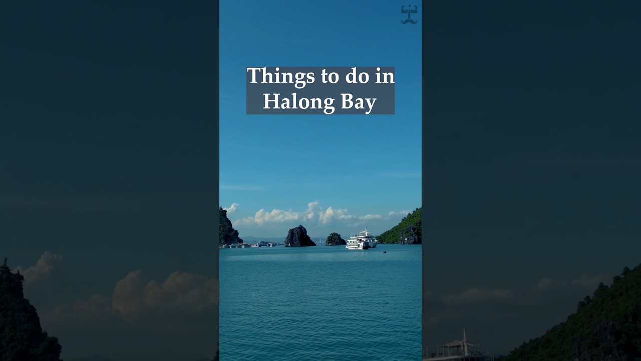 Things to do in Halong Bay... #travel #vietnam #shorts #halongbay