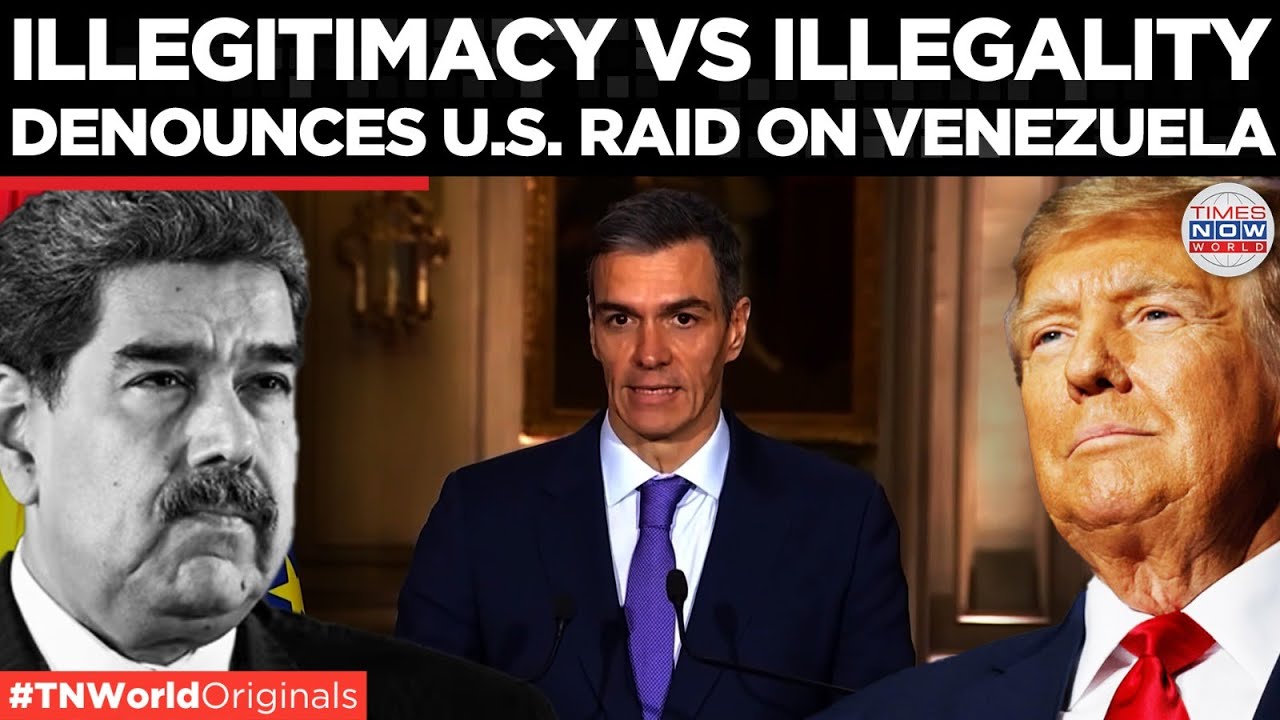 SANZCHEZ SLAMS US: Calls Caracas Raid Illegal, Sets Dangerous Global Precedent | Times Now World