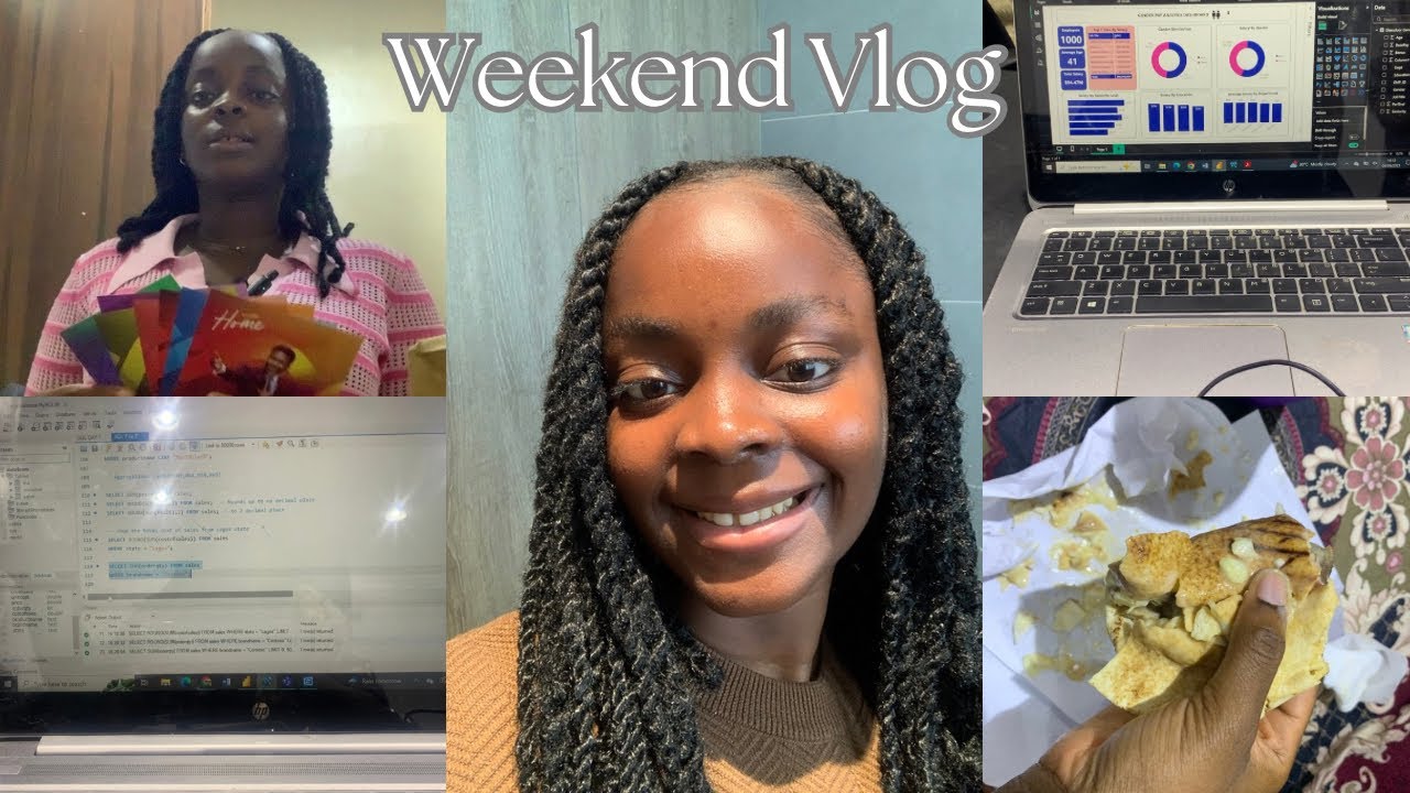 Weekend Vlog: Back to school? Road to becoming a data analyst, Reflecting, New hair & Life Update❤️