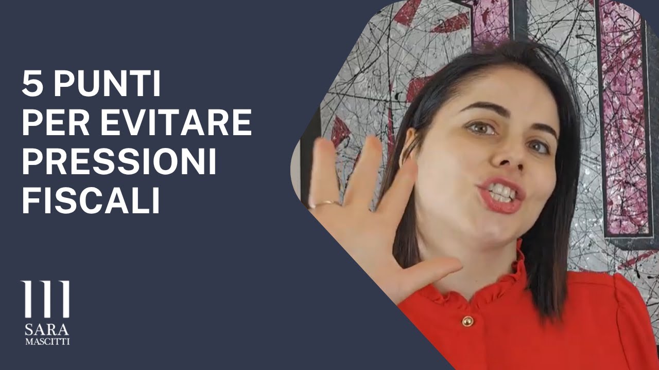 Evita sanzioni fiscali: fai queste 5 domande