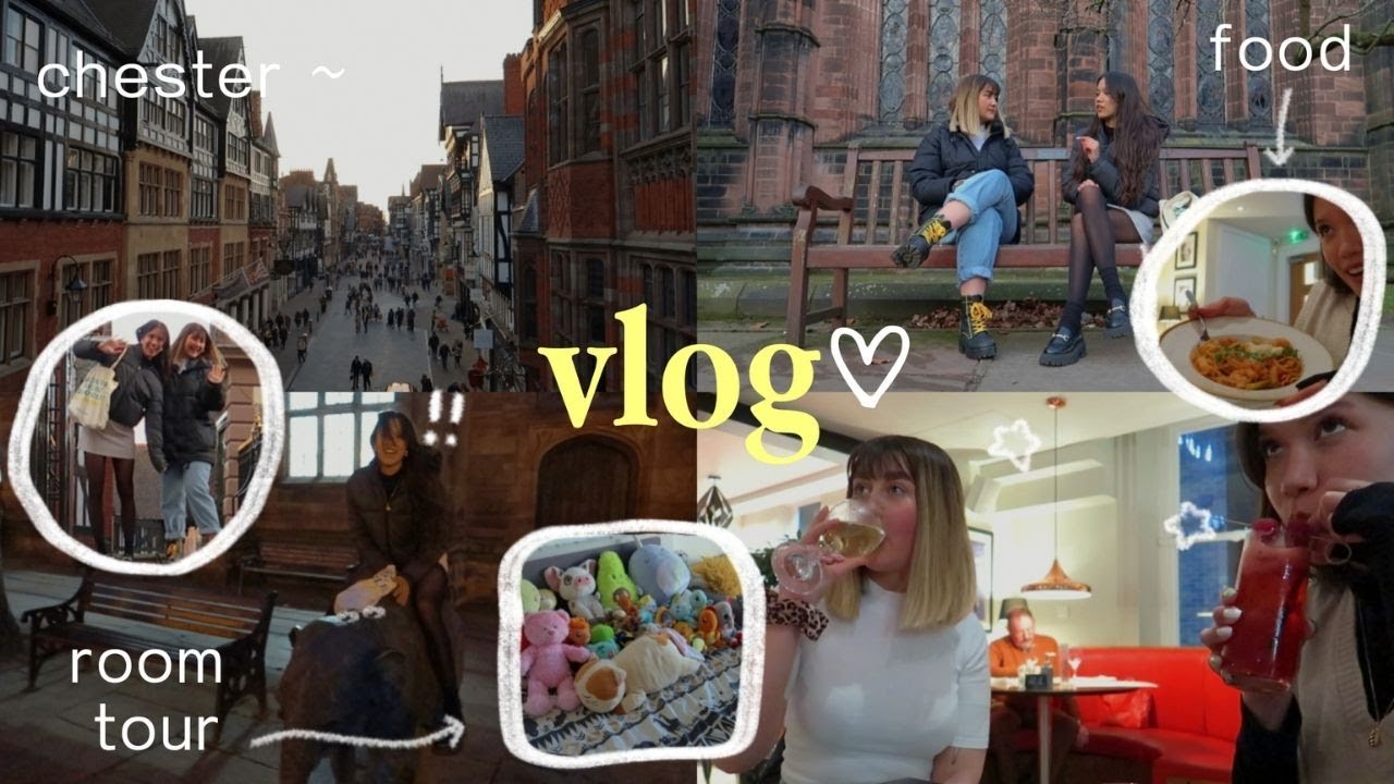 chester vlog 2022 🐘 seeing a friend & exploring chester