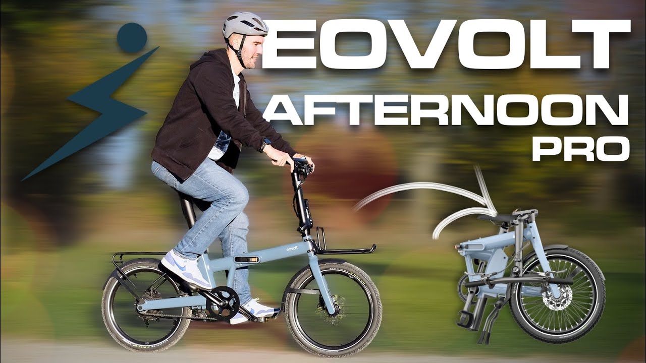 Test du Eovolt Afternoon Pro : le meilleur vélo pliant électrique ?