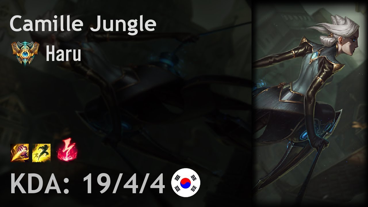 Camille Jungle vs Graves - Haru - KR Challenger Patch 7.24