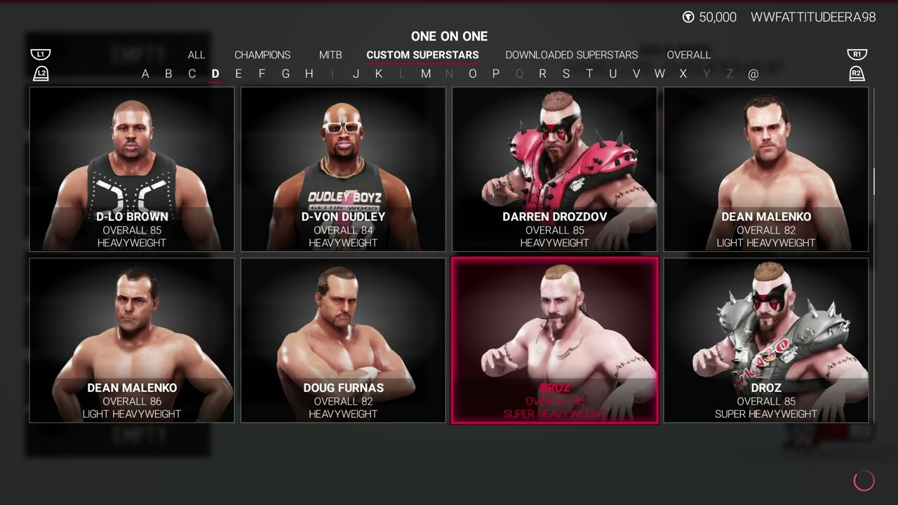 WWE 2K19 Attitude ERA SAVE