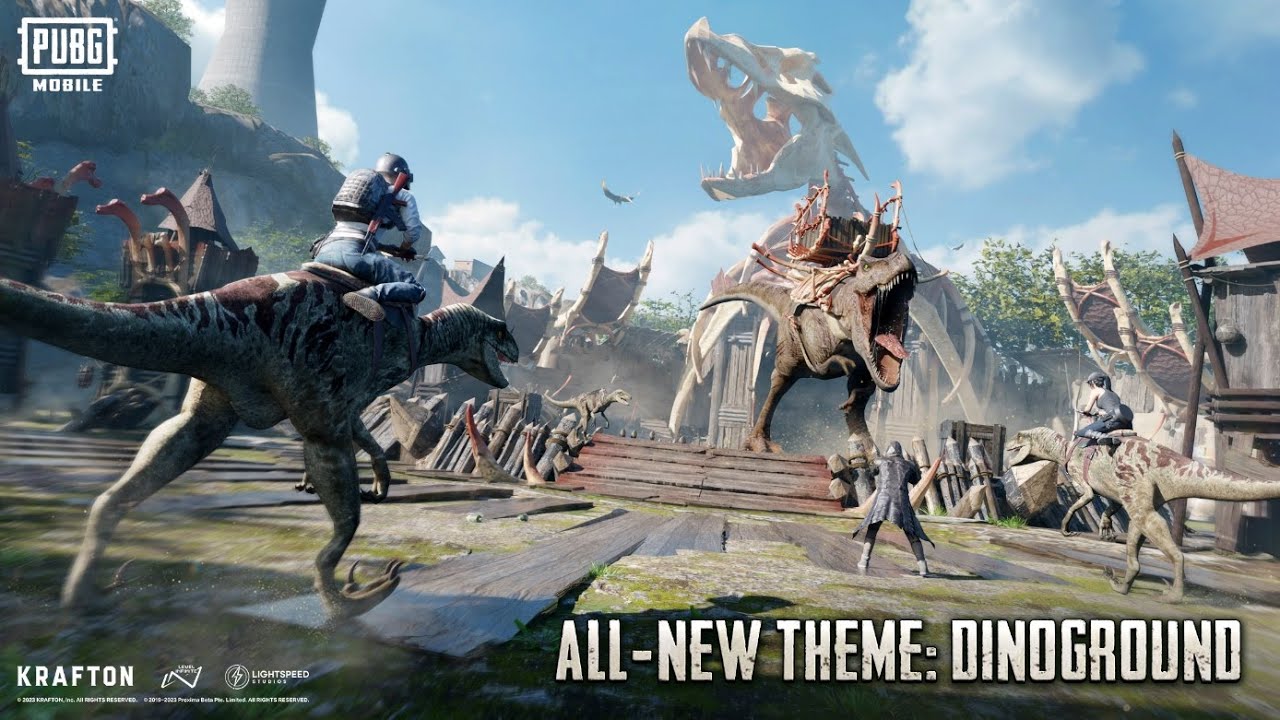 !!All New Theme  Dinoground  New Gameplay!! #pubgmobile #pubgtop100 #samooop