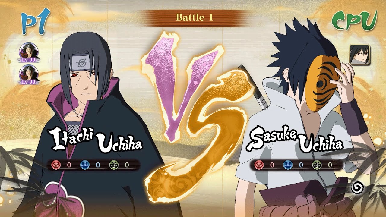 Naruto x Boruto Ultimate Ninja Storm Connections Itachi vs Sasuke