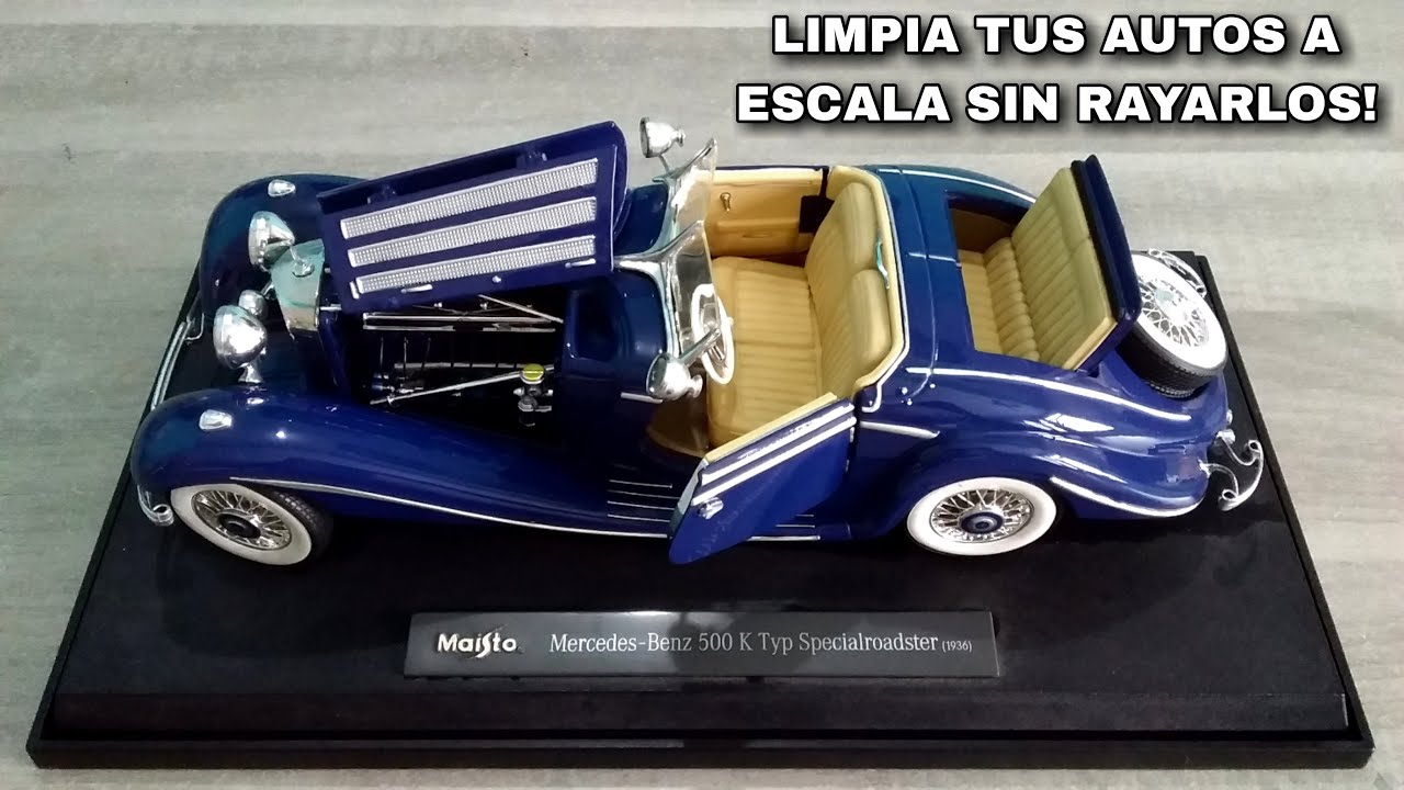 COMO LIMPIAR AUTOS A ESCALA