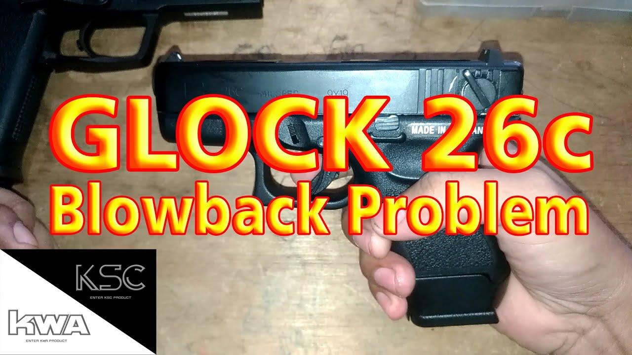 Airsoft Tech - как исправить GBB Glock 26c - скольжение не плавное