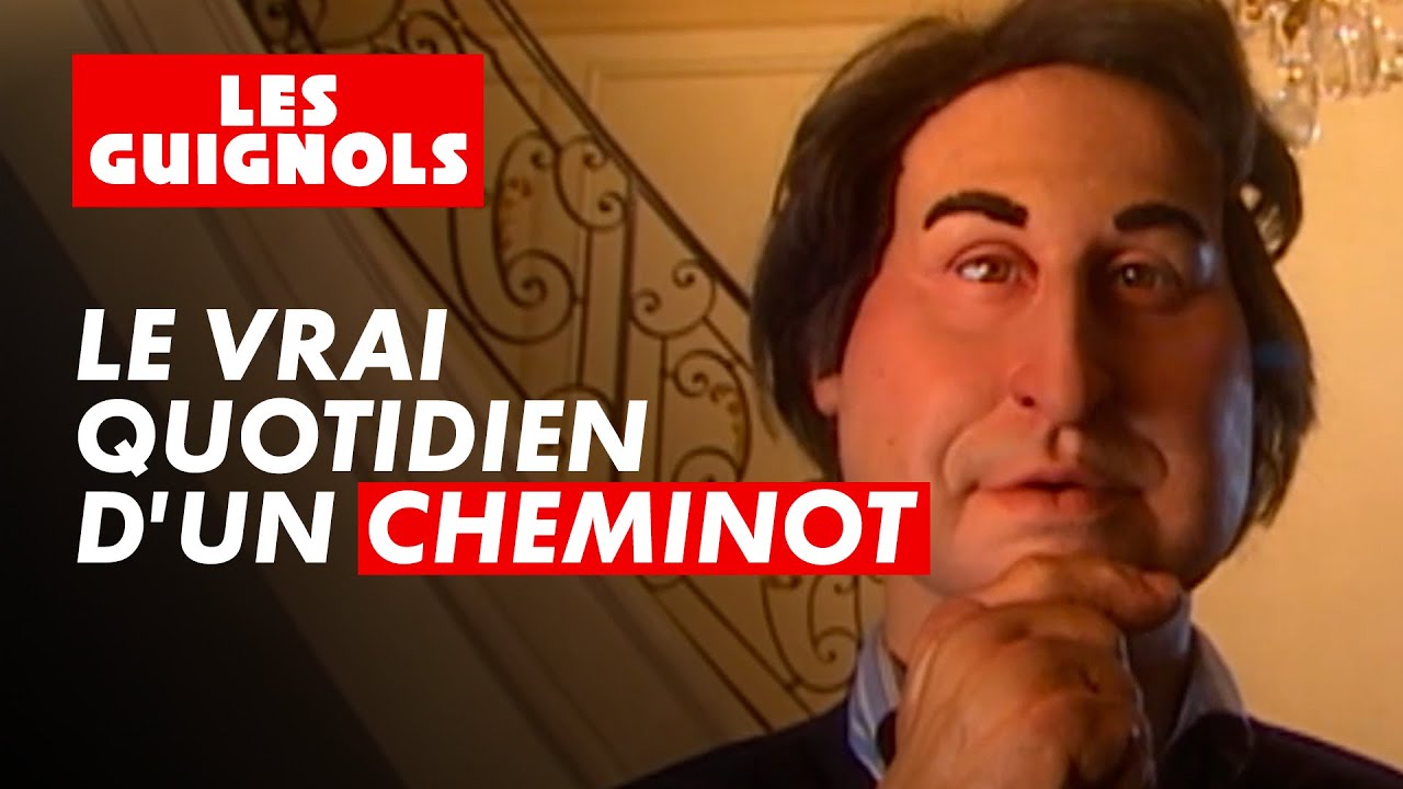 Les cheminots sont des privil&eacute;gi&eacute;s ? - Les Guignols - CANAL+