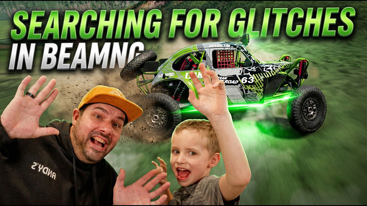 Glitch Hunting in BeamNG Drive 😂