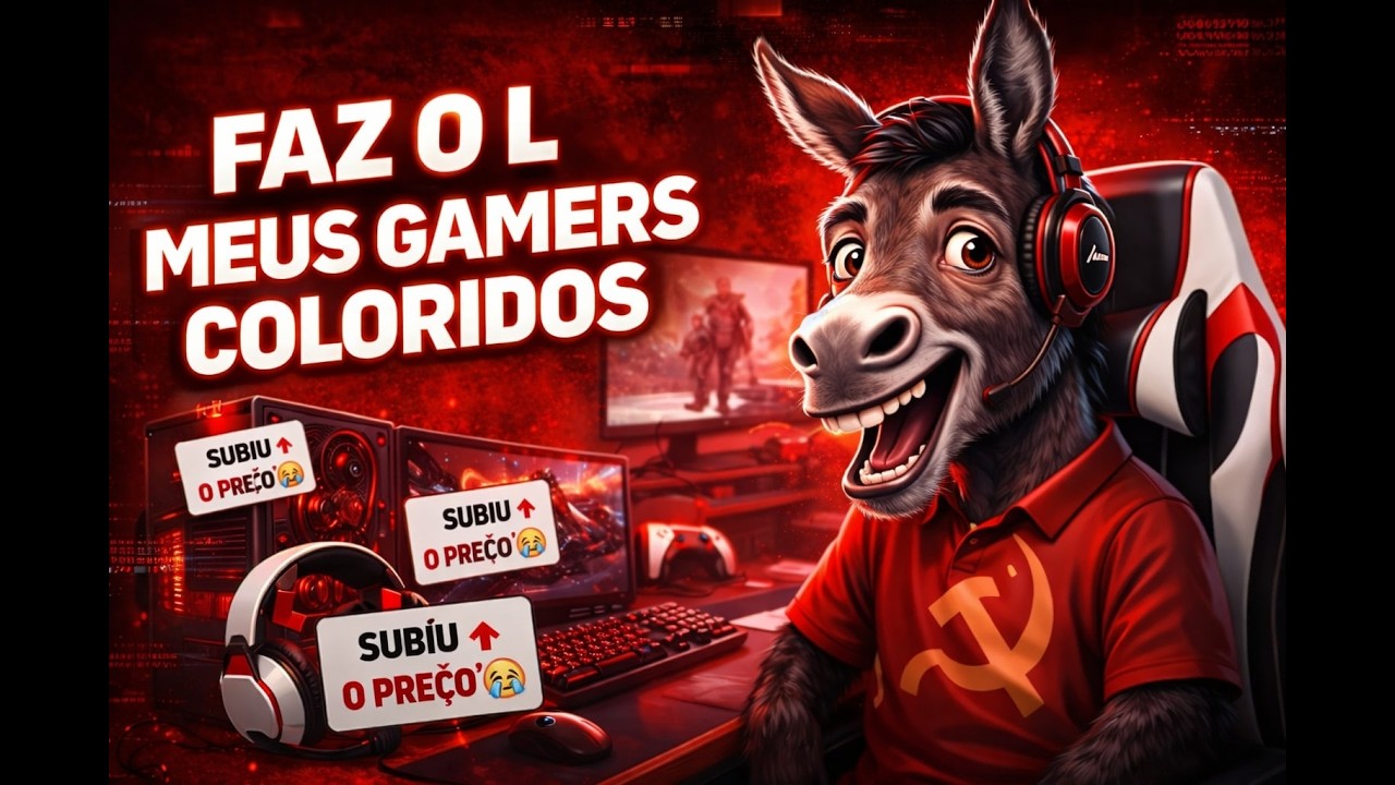 FAZ O L GAMER COM LED PRO MAX (IMPOSTO ATÉ NA SUA MÃE)