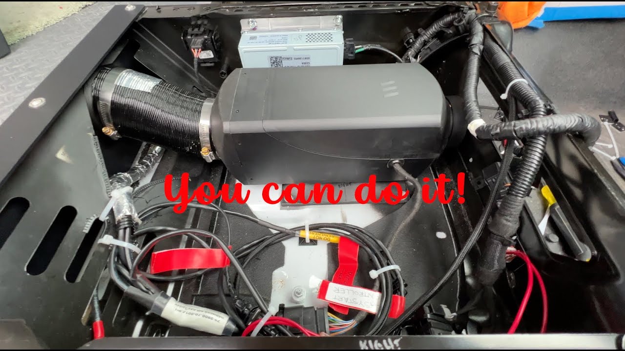Espar B4L M2 Installation on Ford Transit