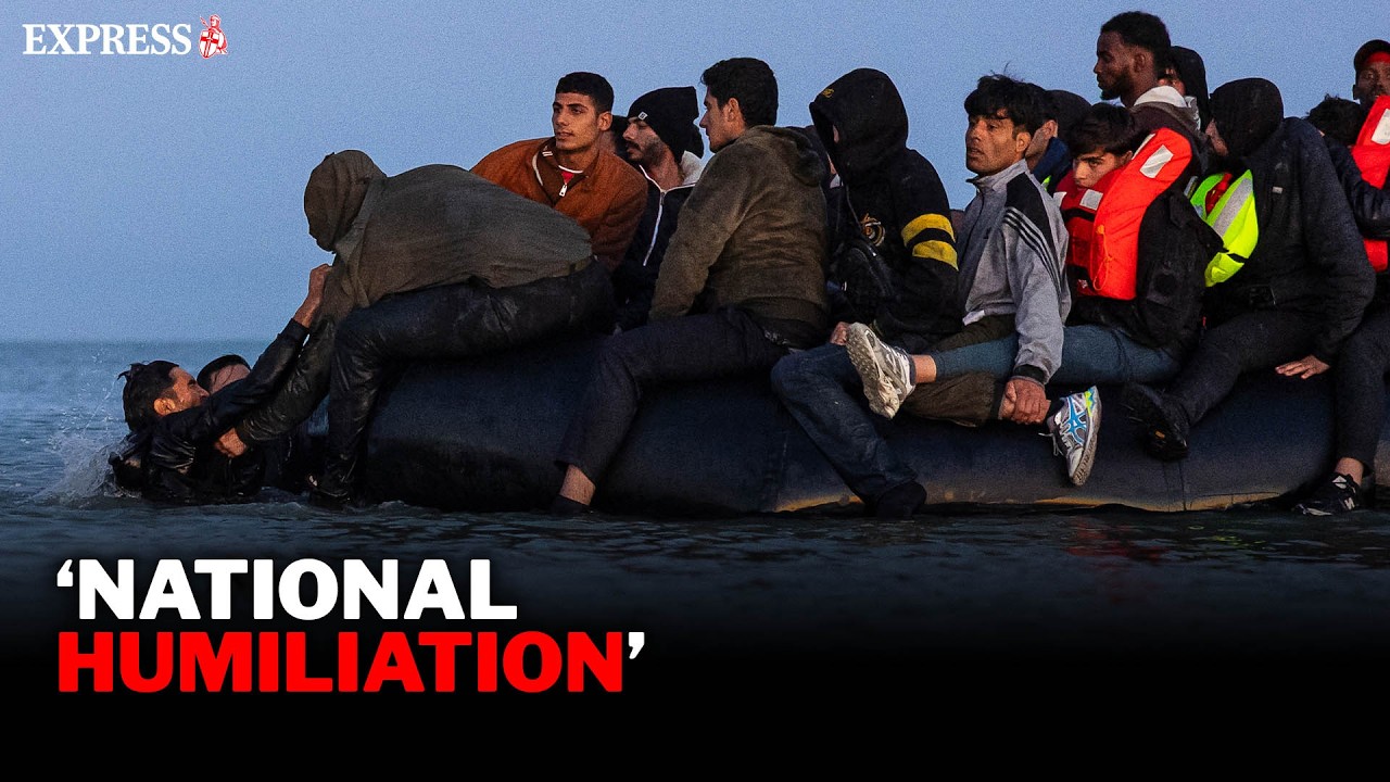 Migrants rush for dinghies on French beach as Labour approaches 60,000 small boat crossings