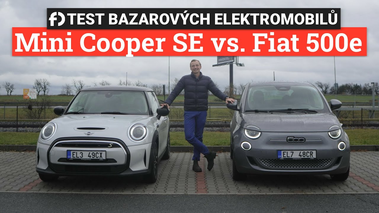 Levné ojeté elektromobily: Je lepší Fiat 500e nebo Mini Cooper SE?