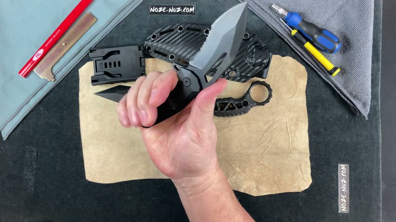 LTRKA102CF LOTAR Combat KHAOS REVENGER Fixed Blade CF
