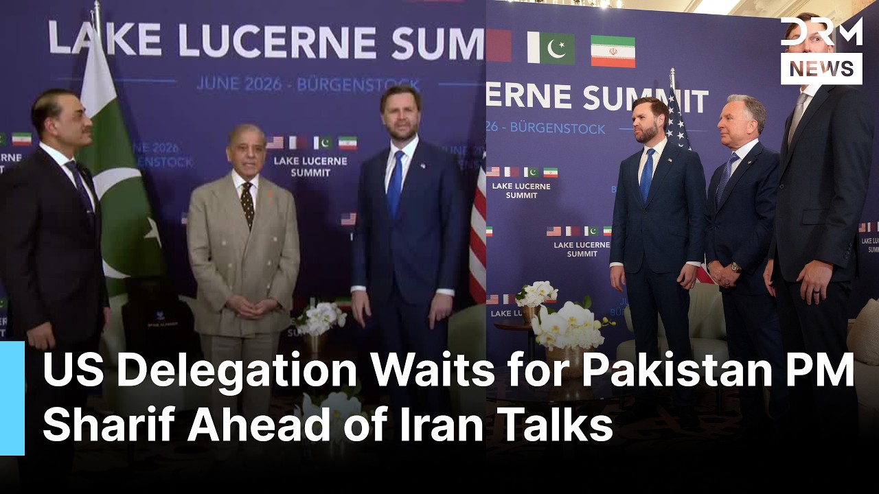 Pakistan PM Shehbaz Sharif, Field Marshal Munir Meet JD Vance in Switzerland Amid Iran Talks | AC1G