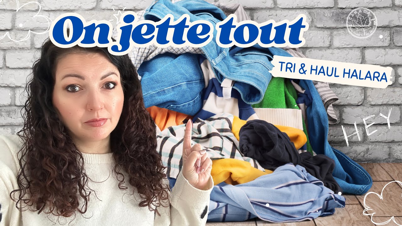RANGEMENT👖🧥TRI & HAUL HALARA {RESET DAY}