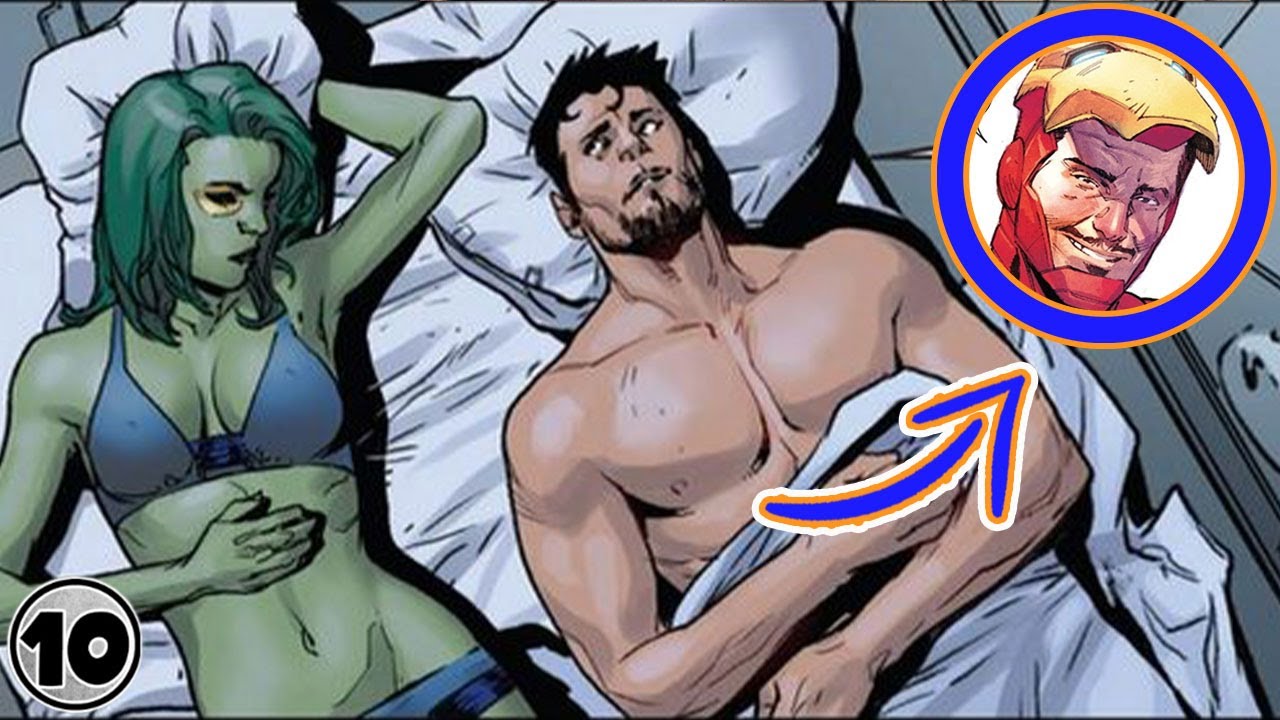 Top 10 Weirdest Marvel Superhero Couples