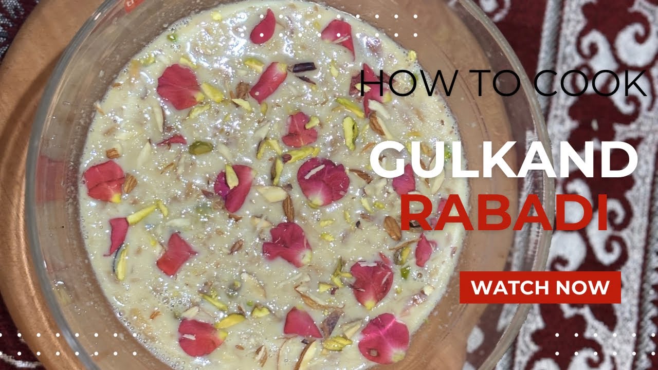 How to Cook Rabadi | लछेदार रबडी रेसिपी| घरगुती पद्धतीने बनवा रबडी/ बासुंदी| Gulkand Flevour radadi|