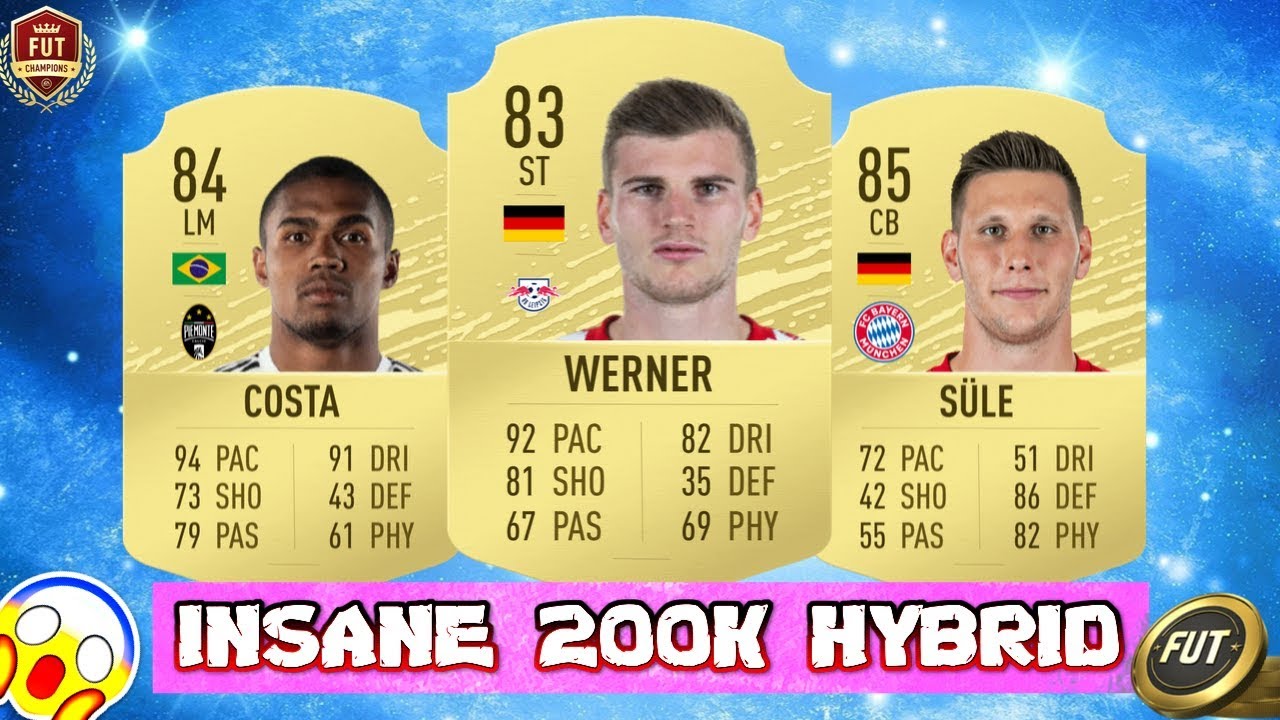 OVERPOWERED 200K TEAM FIFA 20 | FIFA 20 BEST 200K HYBRID!!!