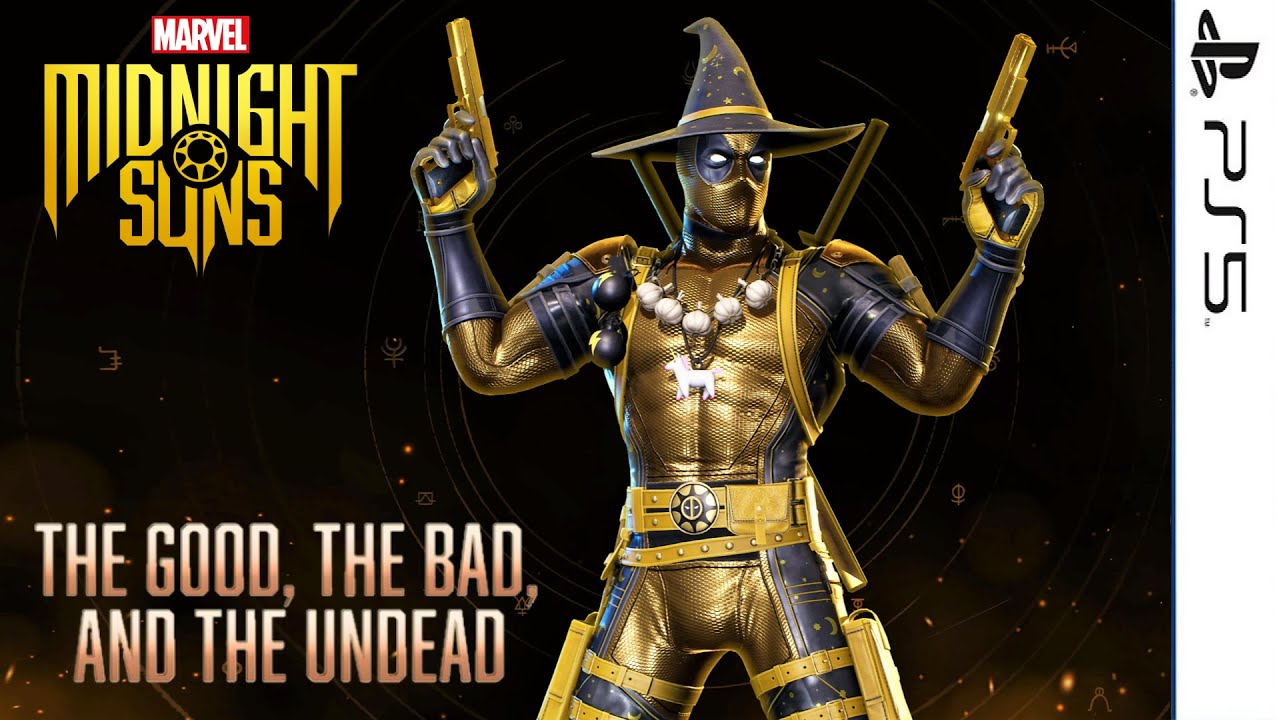Marvel's Midnight Suns PS5 - Deadpool The Good, The Bad and The Undead Full DLC (4K 60FPS)