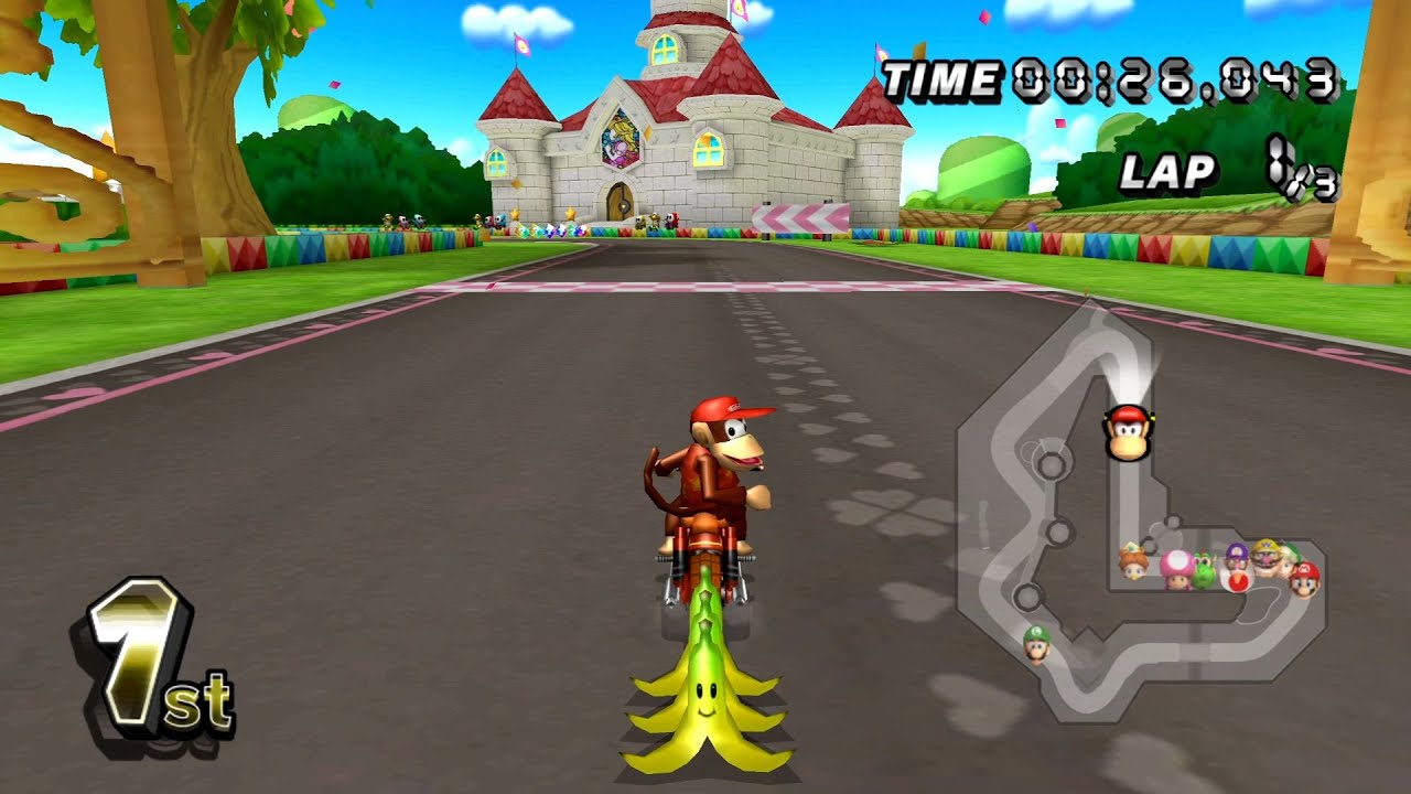 Mario Kart Wii - Retro Rewind 6.6 // GBA Mushroom Cup (200cc) - 100% Walkthrough