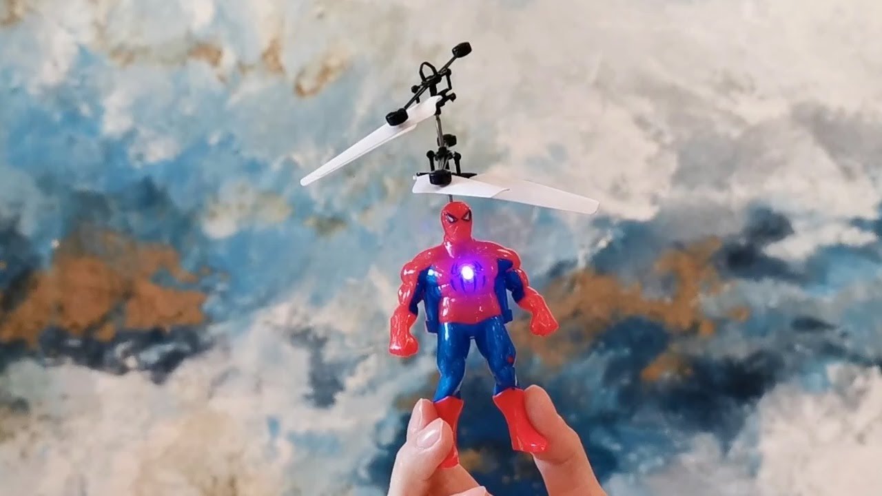 Flying fairy Toy Unboxing and Review - Best Spiderman Toy 2021