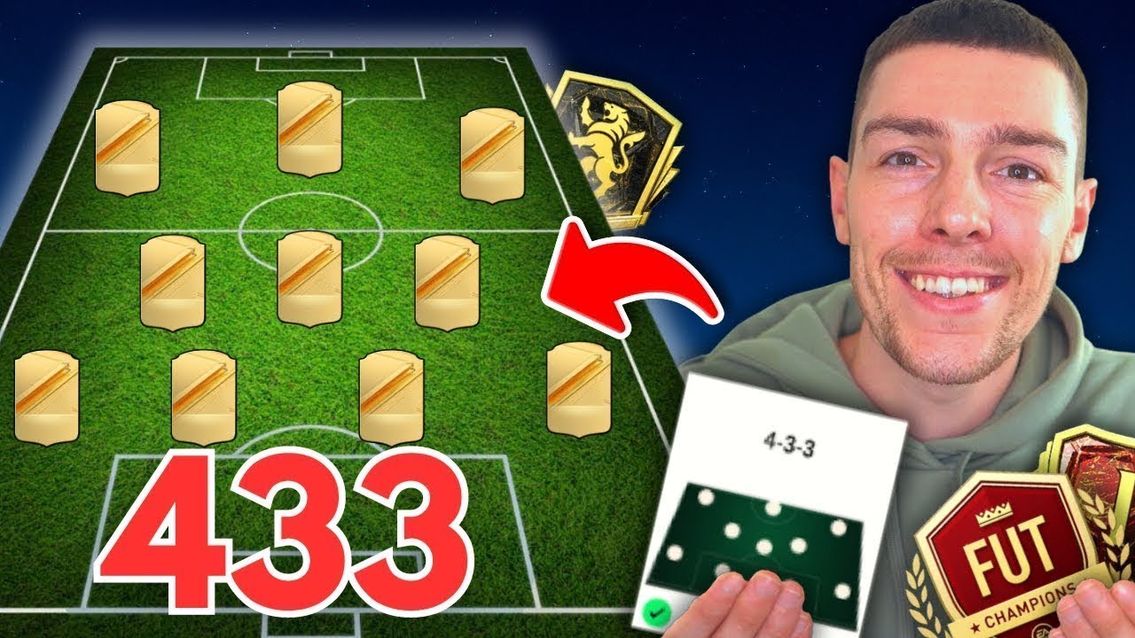 433 = BEST 4321 Alternative?! 🚨💣 **BEST FC 24 CUSTOM TACTICS**