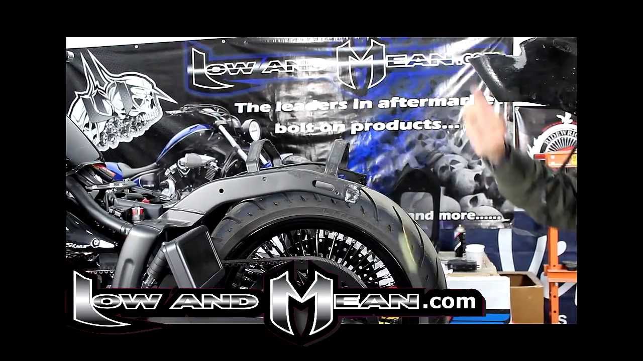 Stryker Smooth Rear Fender by Low and Mean