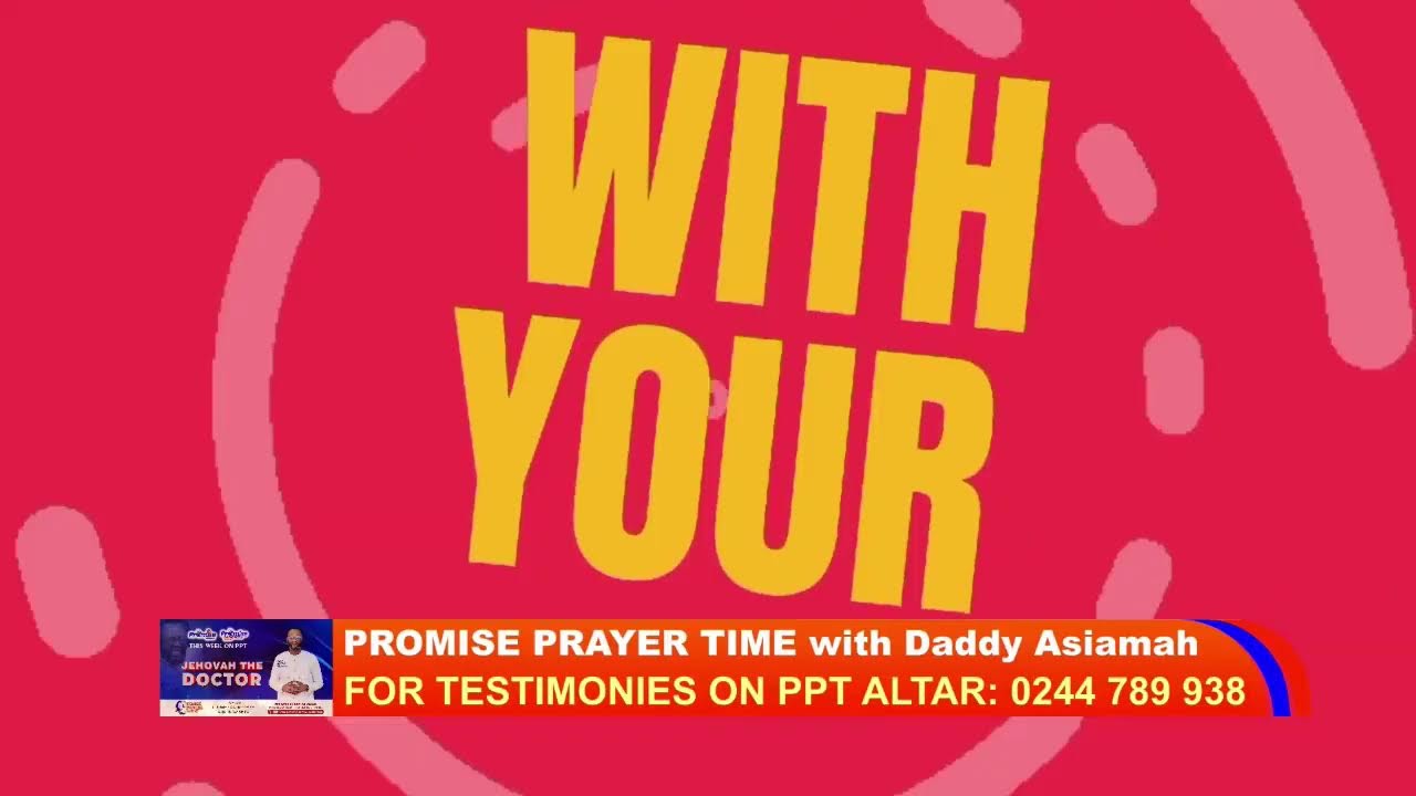 PROMISE PRAYER TIME is live with Daddy Asiamah || (JEHOVAH THE DOCTOR - DAY 3) 11/03/2026