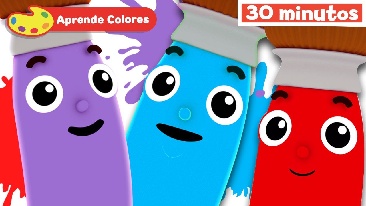 Aprender Colores en Español | Pity el Pincel | Todos los colores para niños | Mi Primera Universidad