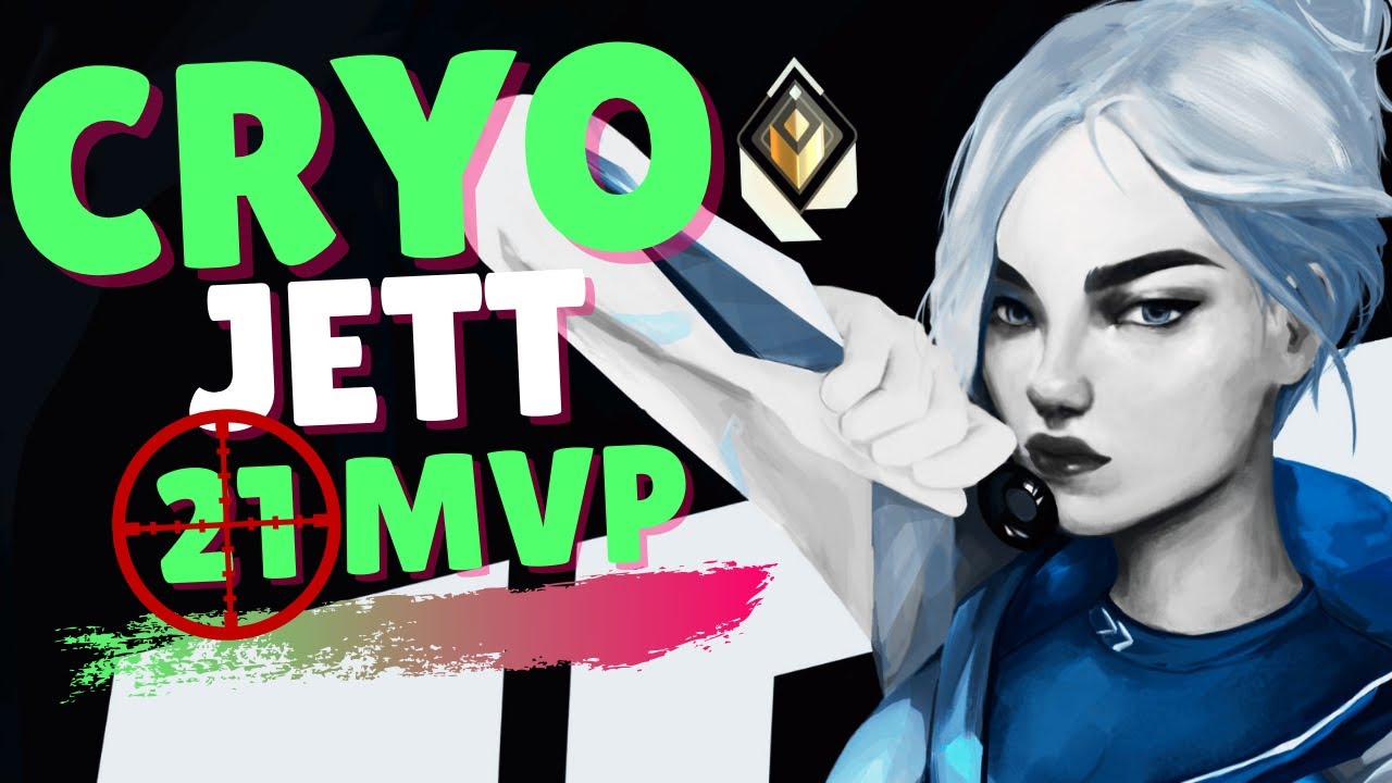 CRYO RADIANT #3 MVP JETT GAMEPLAY ON ASCENT - VALORANT