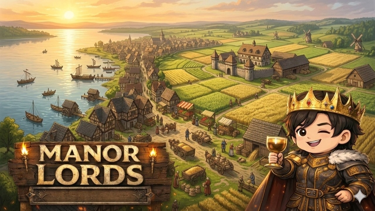 Membangun Desa Khusus Petani?? Emang Bisa??| Manorlords Indonesia Part 4