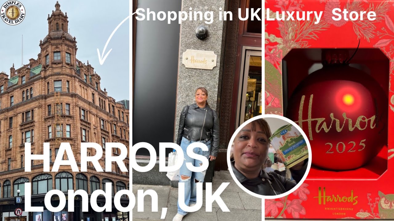 Shopping in UK Luxury Store 
