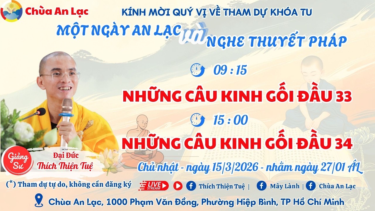 Chủ Đề: NHỮNG CÂU KINH GỐI ĐẦU 33