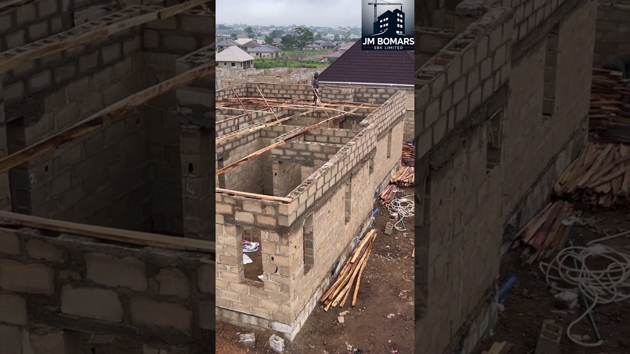 Cost of Roofing 3-Bedroom Bungalow Carcass and Covering in Nigeria 